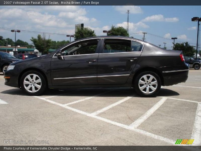 Mocha Brown / Pure Beige 2007 Volkswagen Passat 2.0T Sedan
