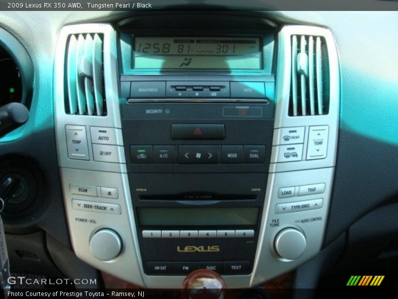 Tungsten Pearl / Black 2009 Lexus RX 350 AWD