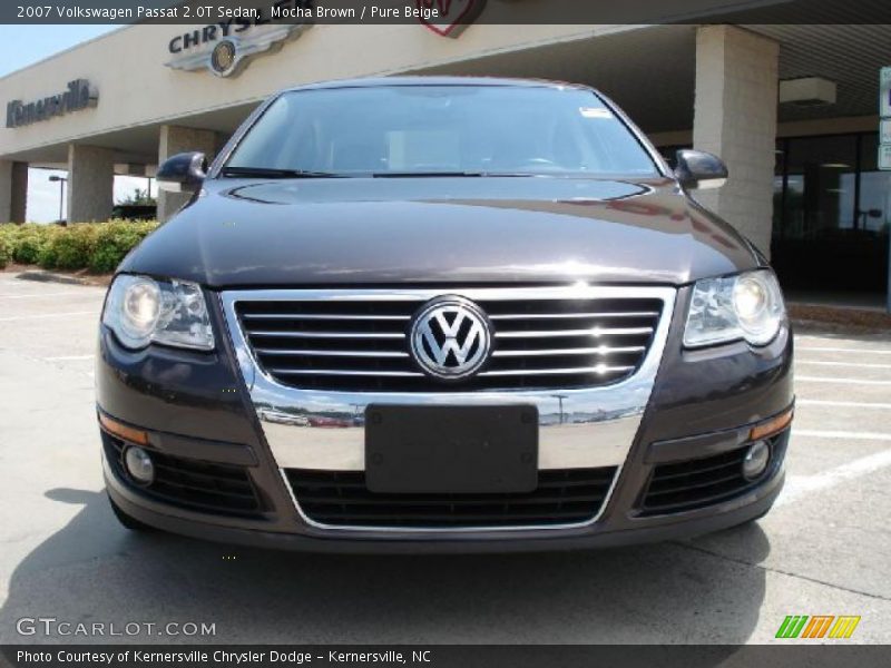 Mocha Brown / Pure Beige 2007 Volkswagen Passat 2.0T Sedan