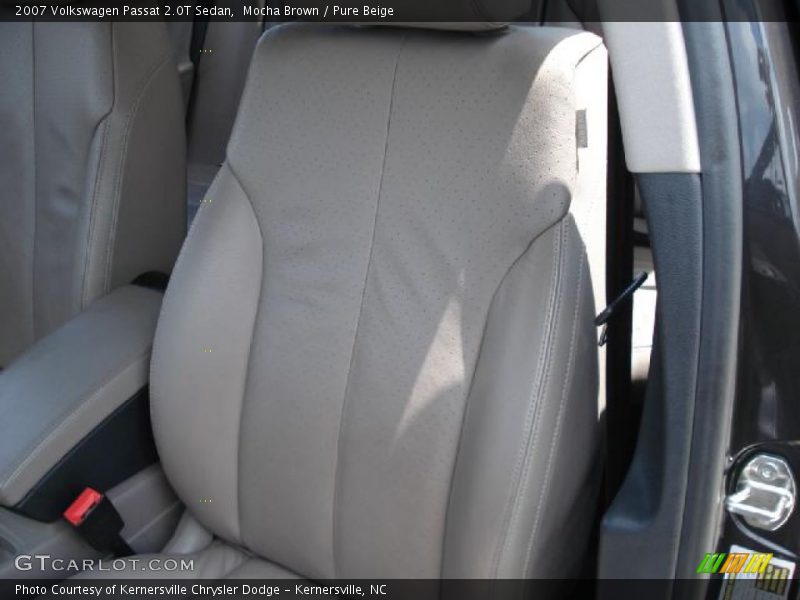 Mocha Brown / Pure Beige 2007 Volkswagen Passat 2.0T Sedan