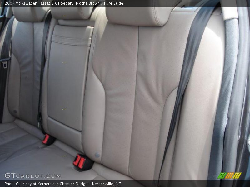 Mocha Brown / Pure Beige 2007 Volkswagen Passat 2.0T Sedan