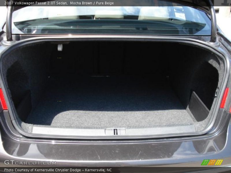 Mocha Brown / Pure Beige 2007 Volkswagen Passat 2.0T Sedan