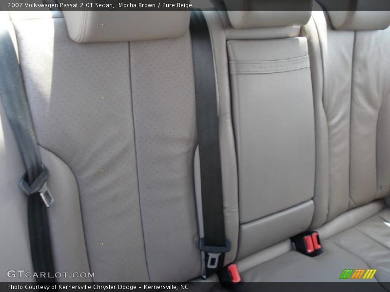 Mocha Brown / Pure Beige 2007 Volkswagen Passat 2.0T Sedan