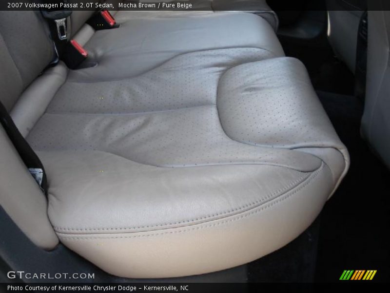Mocha Brown / Pure Beige 2007 Volkswagen Passat 2.0T Sedan