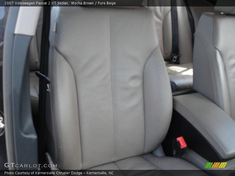 Mocha Brown / Pure Beige 2007 Volkswagen Passat 2.0T Sedan
