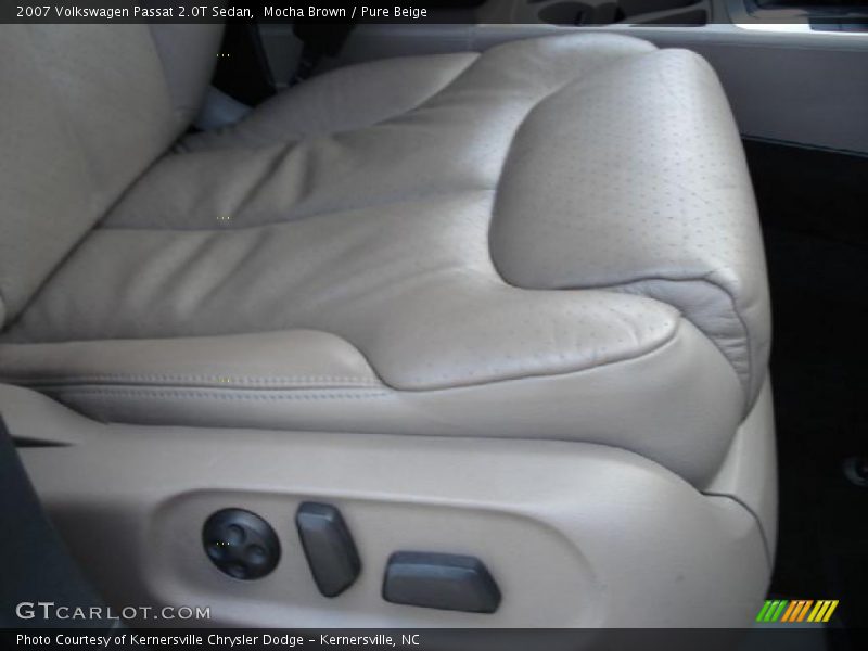 Mocha Brown / Pure Beige 2007 Volkswagen Passat 2.0T Sedan