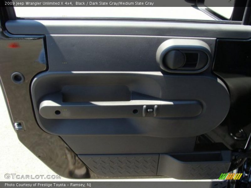 Black / Dark Slate Gray/Medium Slate Gray 2009 Jeep Wrangler Unlimited X 4x4