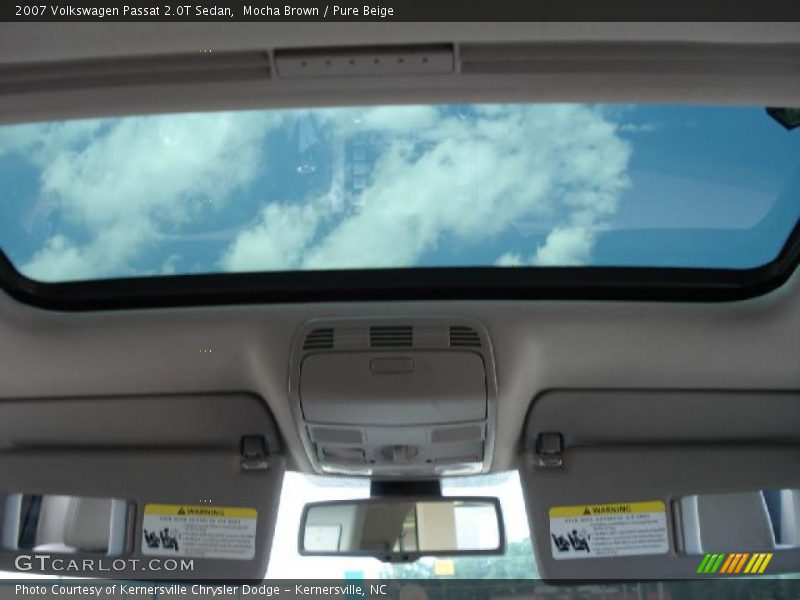 Mocha Brown / Pure Beige 2007 Volkswagen Passat 2.0T Sedan