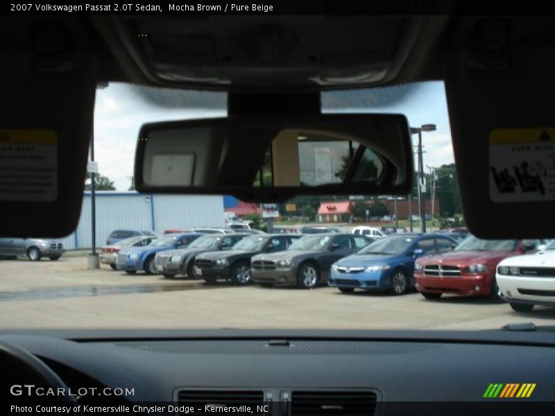 Mocha Brown / Pure Beige 2007 Volkswagen Passat 2.0T Sedan