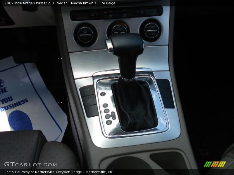 Mocha Brown / Pure Beige 2007 Volkswagen Passat 2.0T Sedan