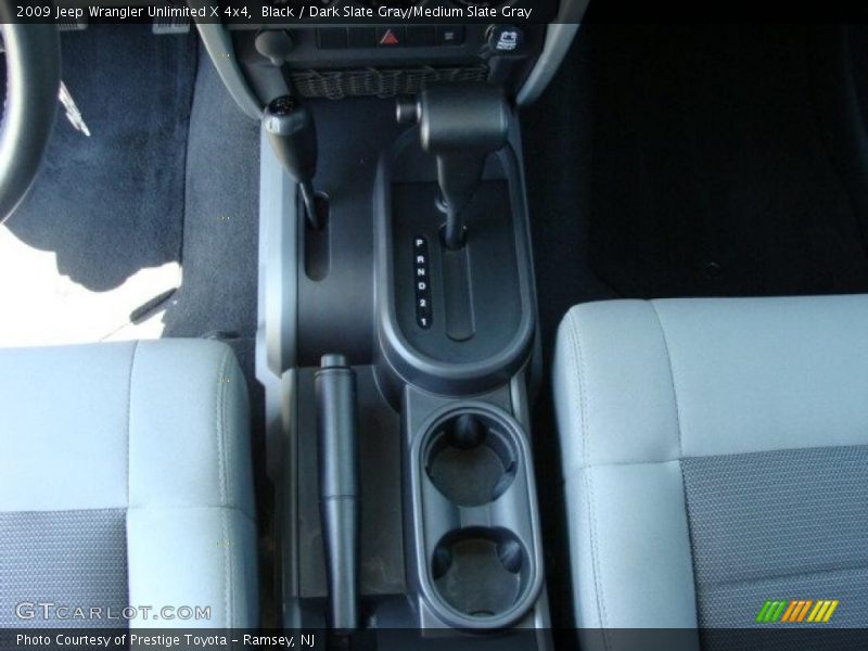 Black / Dark Slate Gray/Medium Slate Gray 2009 Jeep Wrangler Unlimited X 4x4