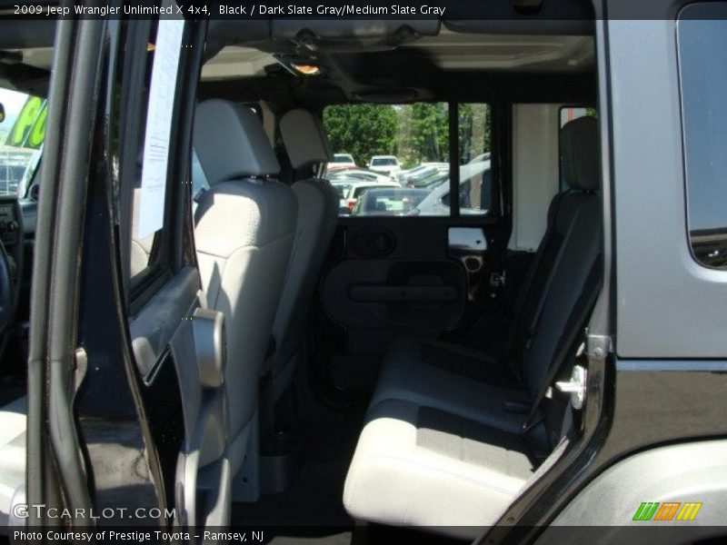 Black / Dark Slate Gray/Medium Slate Gray 2009 Jeep Wrangler Unlimited X 4x4