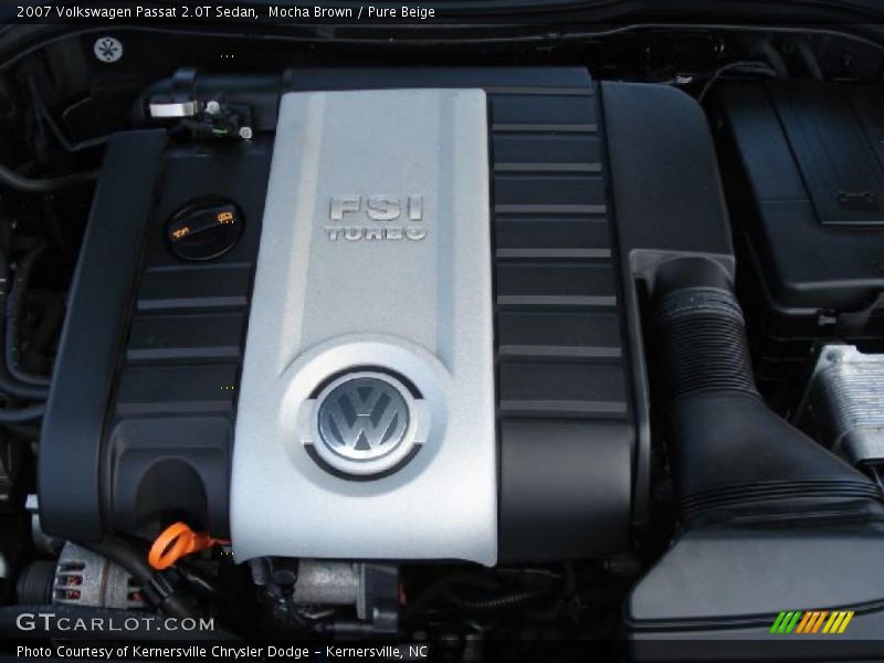 Mocha Brown / Pure Beige 2007 Volkswagen Passat 2.0T Sedan