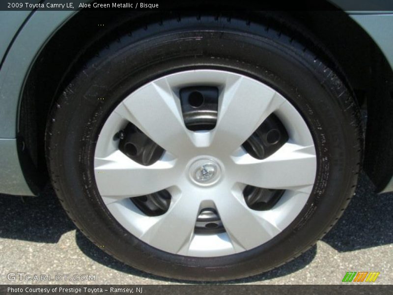 Aloe Green Metallic / Bisque 2009 Toyota Camry LE