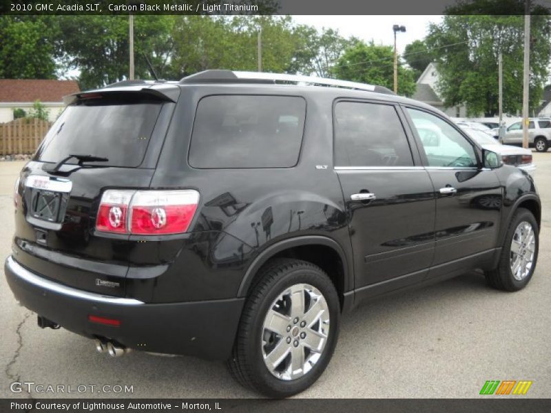 Carbon Black Metallic / Light Titanium 2010 GMC Acadia SLT