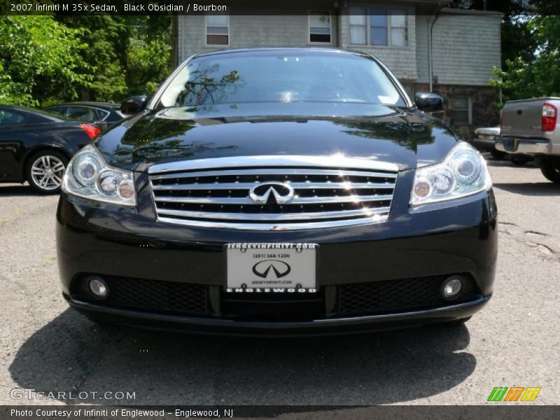 Black Obsidian / Bourbon 2007 Infiniti M 35x Sedan