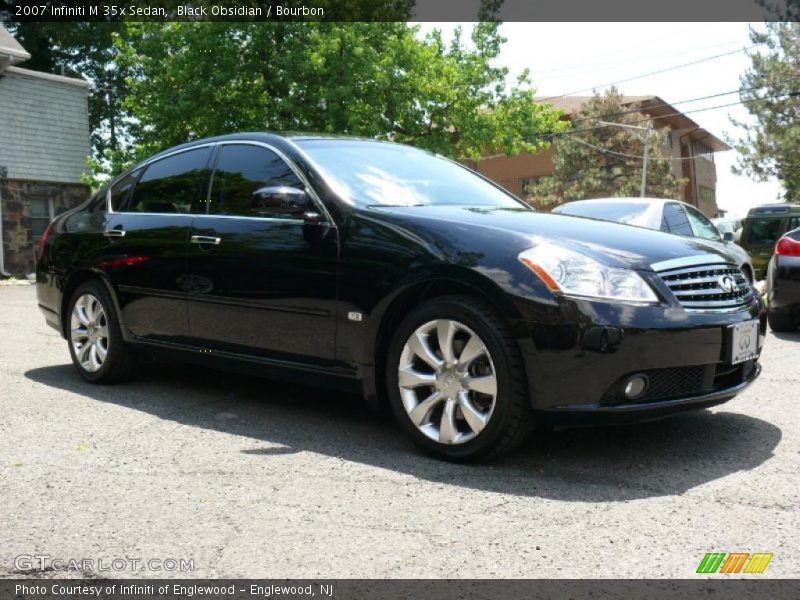 Black Obsidian / Bourbon 2007 Infiniti M 35x Sedan