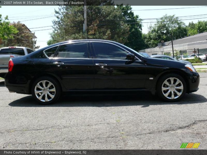 Black Obsidian / Bourbon 2007 Infiniti M 35x Sedan