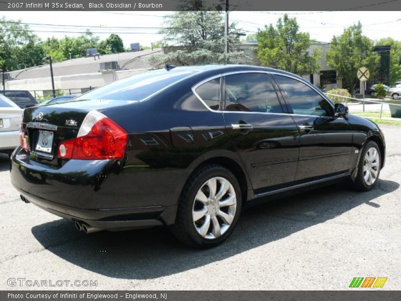 Black Obsidian / Bourbon 2007 Infiniti M 35x Sedan