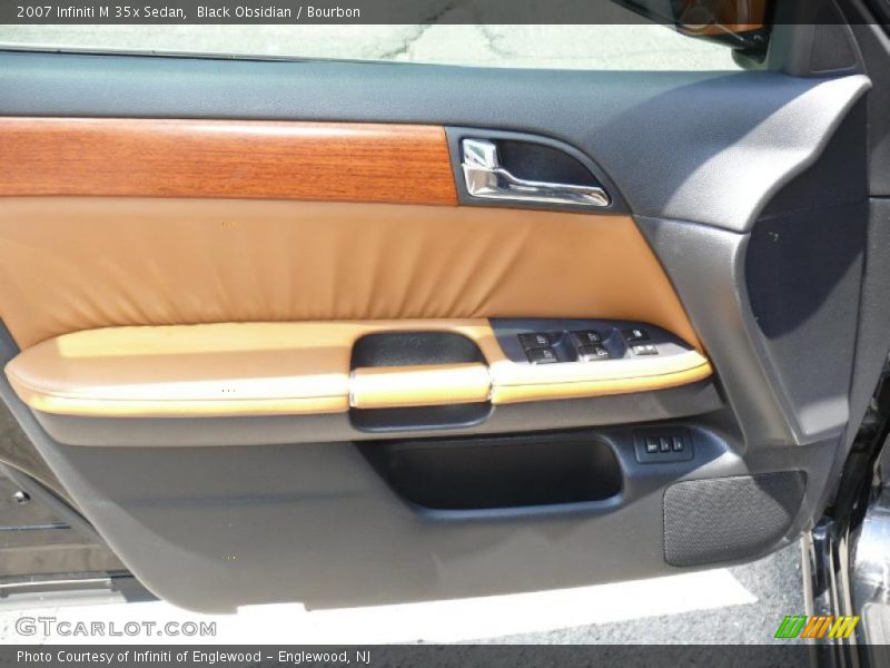 Black Obsidian / Bourbon 2007 Infiniti M 35x Sedan