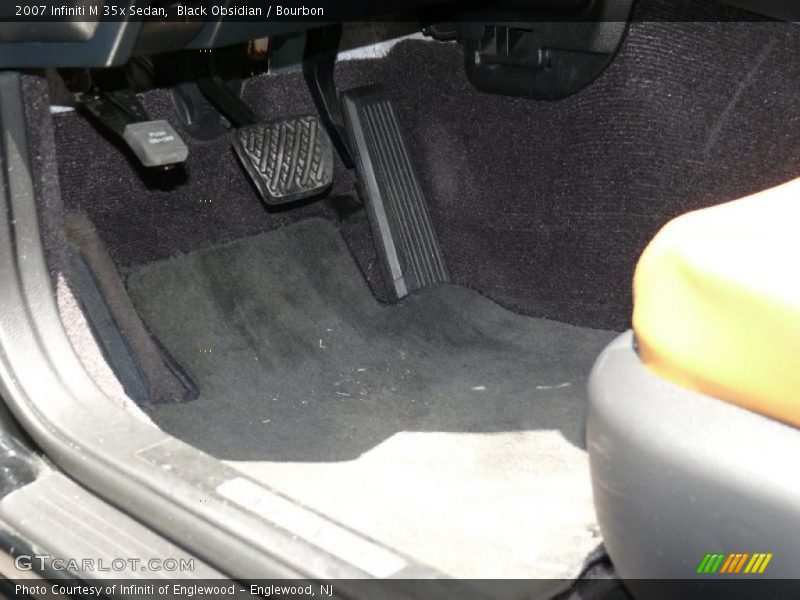 Black Obsidian / Bourbon 2007 Infiniti M 35x Sedan