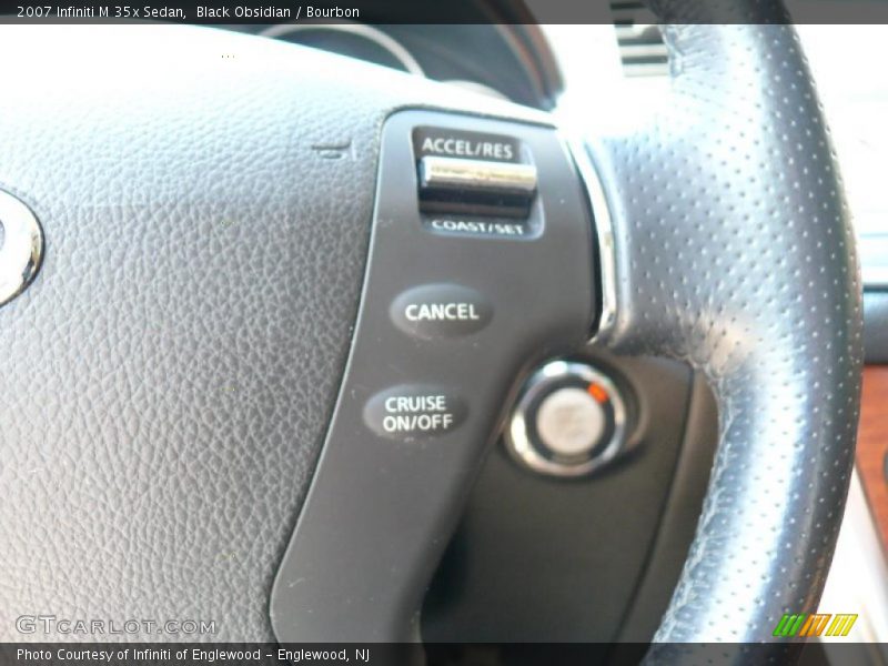 Black Obsidian / Bourbon 2007 Infiniti M 35x Sedan