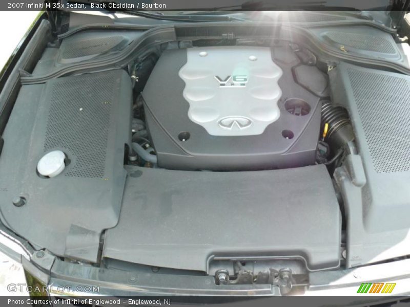 Black Obsidian / Bourbon 2007 Infiniti M 35x Sedan