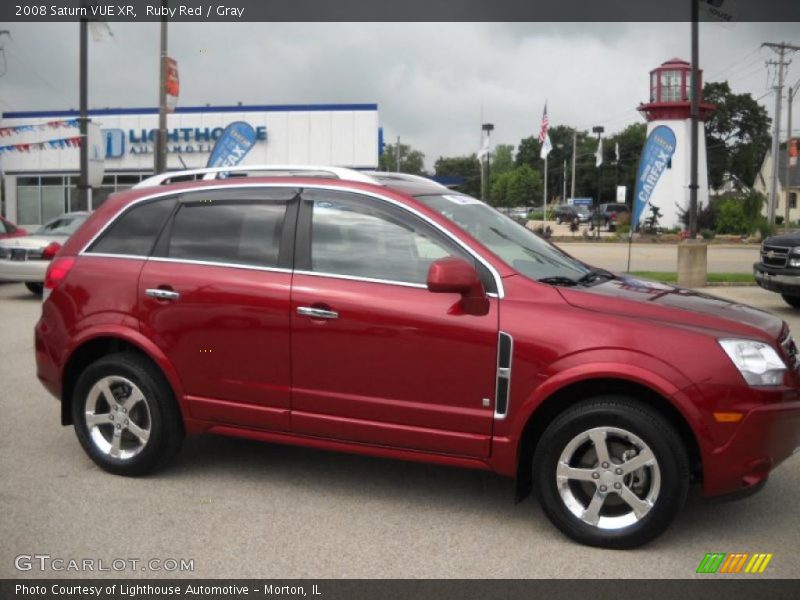 Ruby Red / Gray 2008 Saturn VUE XR