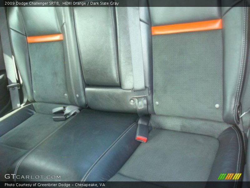 HEMI Orange / Dark Slate Gray 2009 Dodge Challenger SRT8