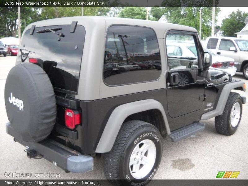 Black / Dark Slate Gray 2005 Jeep Wrangler Sport 4x4