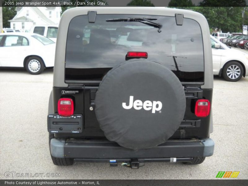 Black / Dark Slate Gray 2005 Jeep Wrangler Sport 4x4