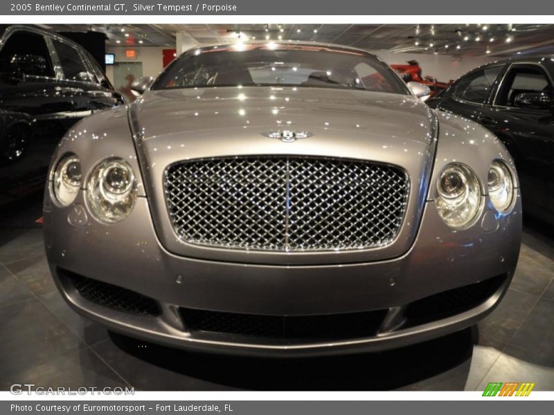 Silver Tempest / Porpoise 2005 Bentley Continental GT