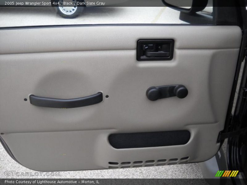 Black / Dark Slate Gray 2005 Jeep Wrangler Sport 4x4