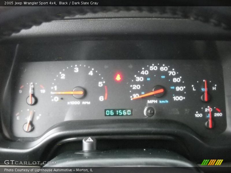 Black / Dark Slate Gray 2005 Jeep Wrangler Sport 4x4