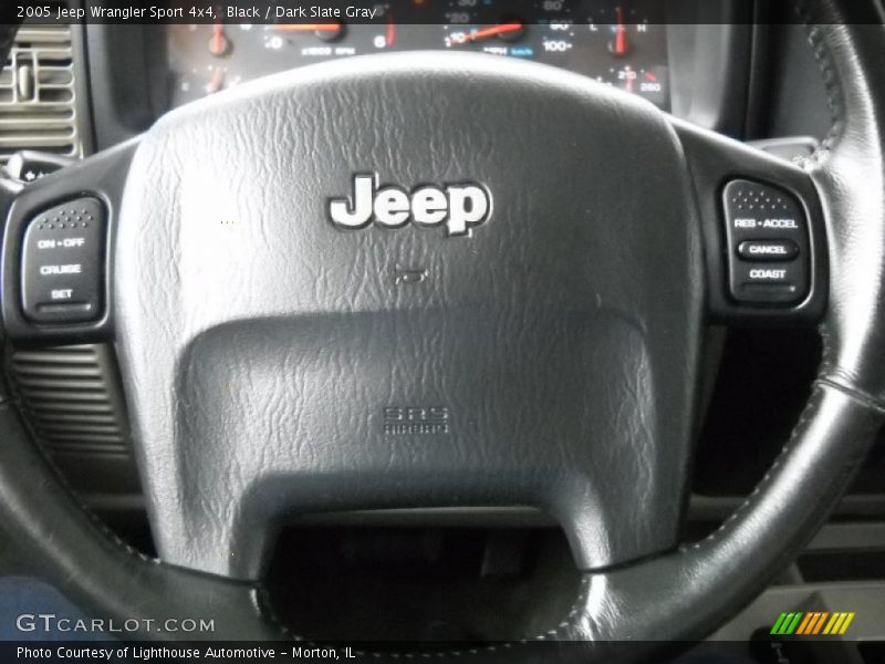 Black / Dark Slate Gray 2005 Jeep Wrangler Sport 4x4