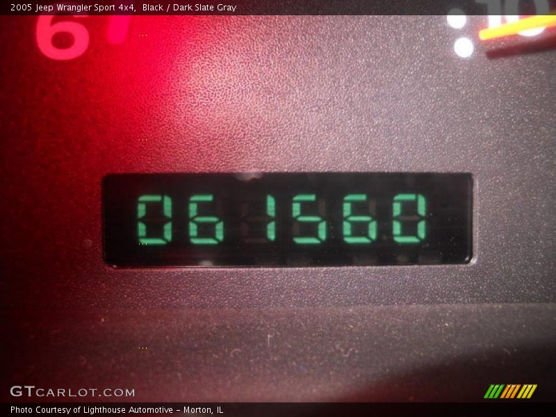 Black / Dark Slate Gray 2005 Jeep Wrangler Sport 4x4