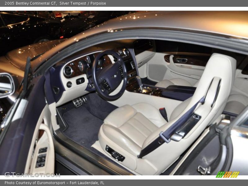 Silver Tempest / Porpoise 2005 Bentley Continental GT