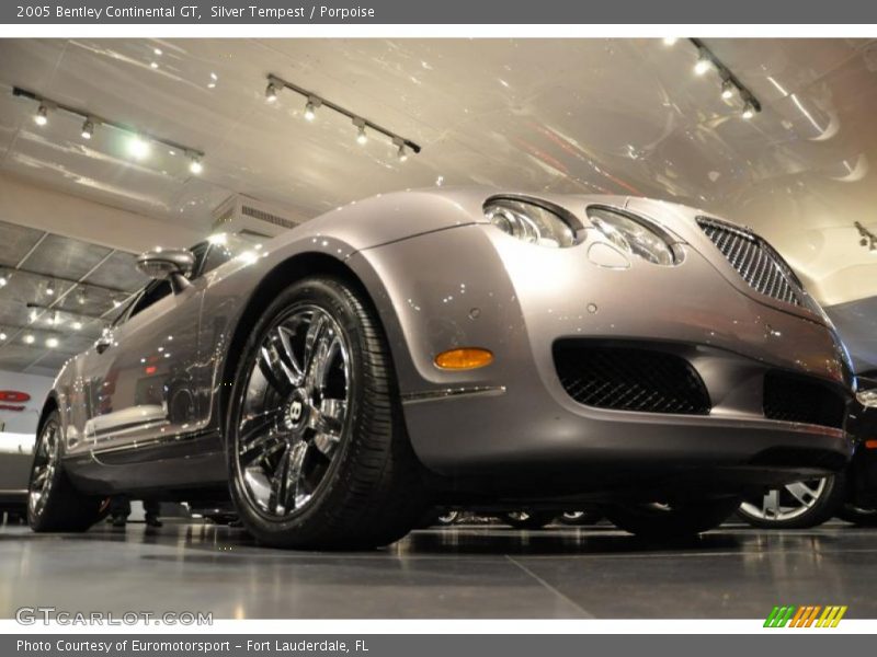 Silver Tempest / Porpoise 2005 Bentley Continental GT