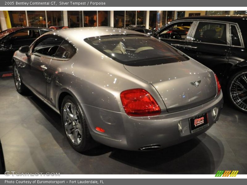 Silver Tempest / Porpoise 2005 Bentley Continental GT