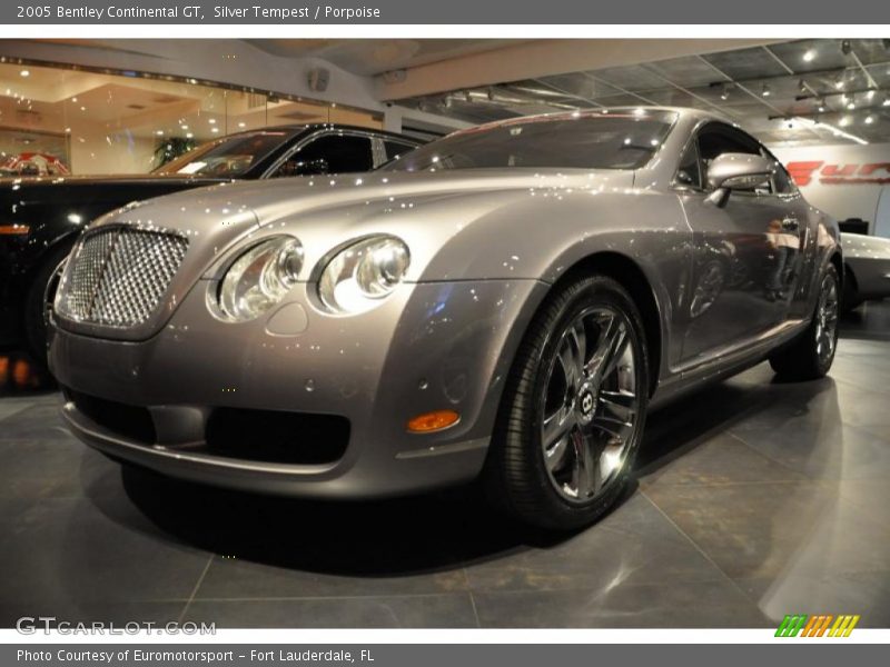 Silver Tempest / Porpoise 2005 Bentley Continental GT