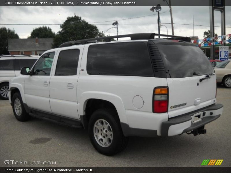 Summit White / Gray/Dark Charcoal 2006 Chevrolet Suburban Z71 1500 4x4