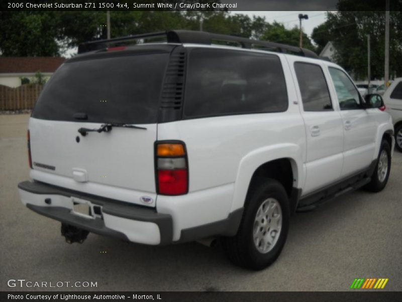 Summit White / Gray/Dark Charcoal 2006 Chevrolet Suburban Z71 1500 4x4