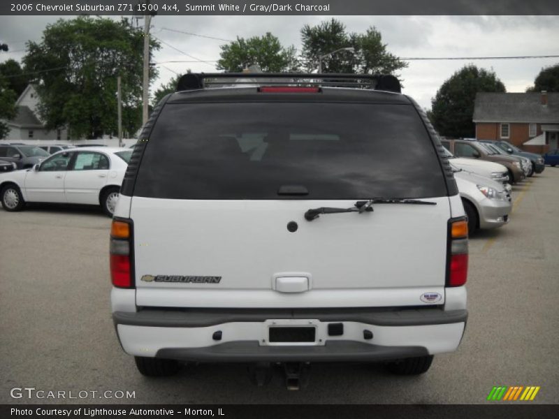 Summit White / Gray/Dark Charcoal 2006 Chevrolet Suburban Z71 1500 4x4