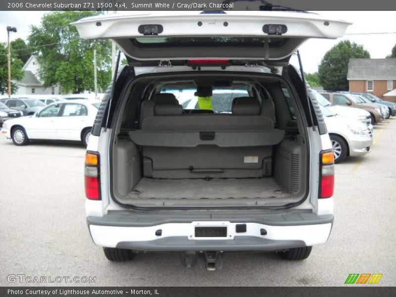 Summit White / Gray/Dark Charcoal 2006 Chevrolet Suburban Z71 1500 4x4