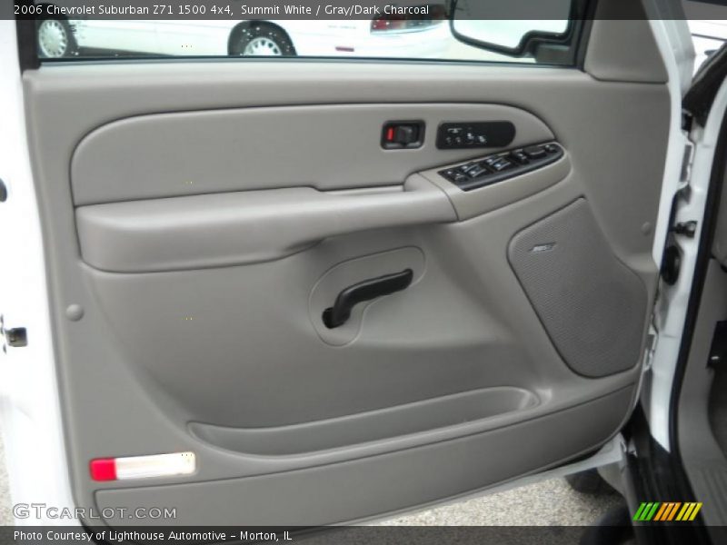 Summit White / Gray/Dark Charcoal 2006 Chevrolet Suburban Z71 1500 4x4