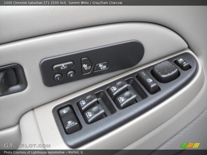 Summit White / Gray/Dark Charcoal 2006 Chevrolet Suburban Z71 1500 4x4