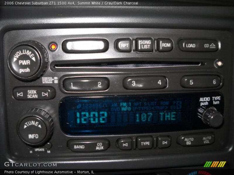 Summit White / Gray/Dark Charcoal 2006 Chevrolet Suburban Z71 1500 4x4