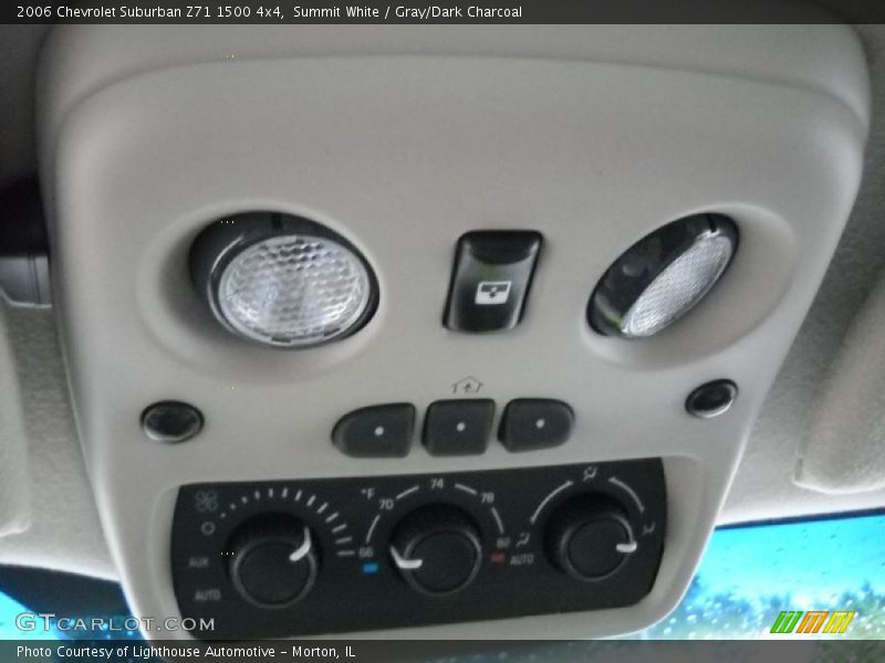 Summit White / Gray/Dark Charcoal 2006 Chevrolet Suburban Z71 1500 4x4