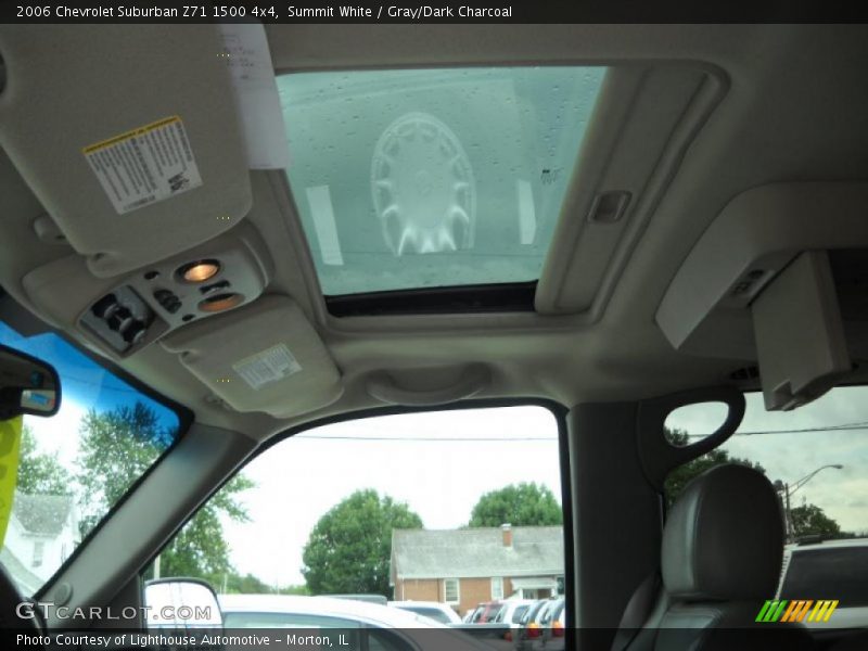 Summit White / Gray/Dark Charcoal 2006 Chevrolet Suburban Z71 1500 4x4