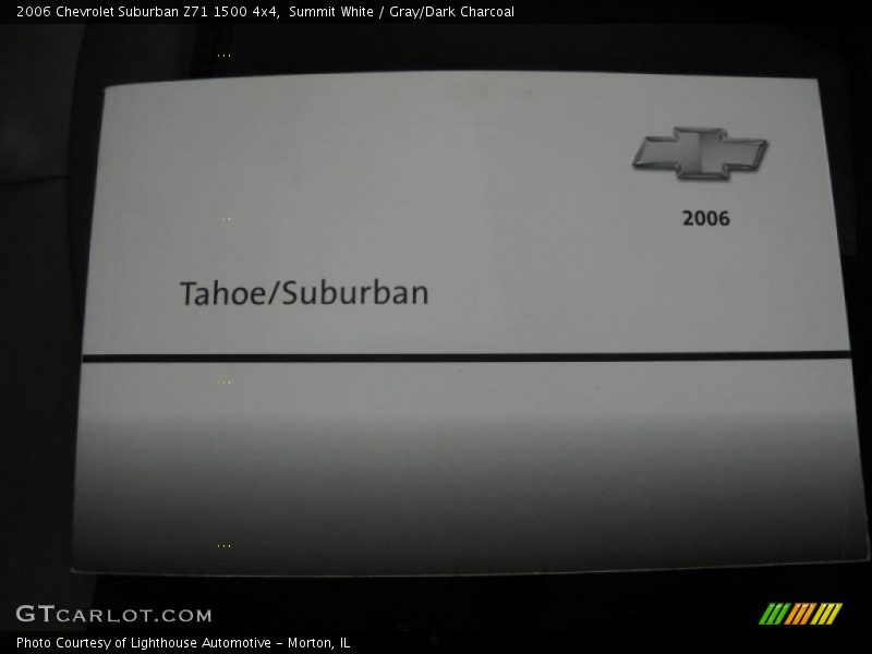 Summit White / Gray/Dark Charcoal 2006 Chevrolet Suburban Z71 1500 4x4